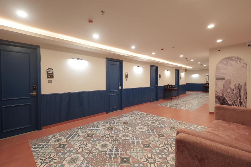 Hotel lobby at Nirvana Boutique Hotel Ujjain